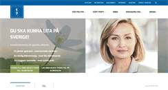 Desktop Screenshot of kristdemokraterna.se