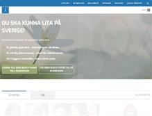 Tablet Screenshot of kristdemokraterna.se